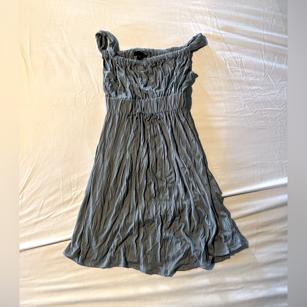 Mossimo XS Dress Blue sleeveless soft - Picture 2 of 3